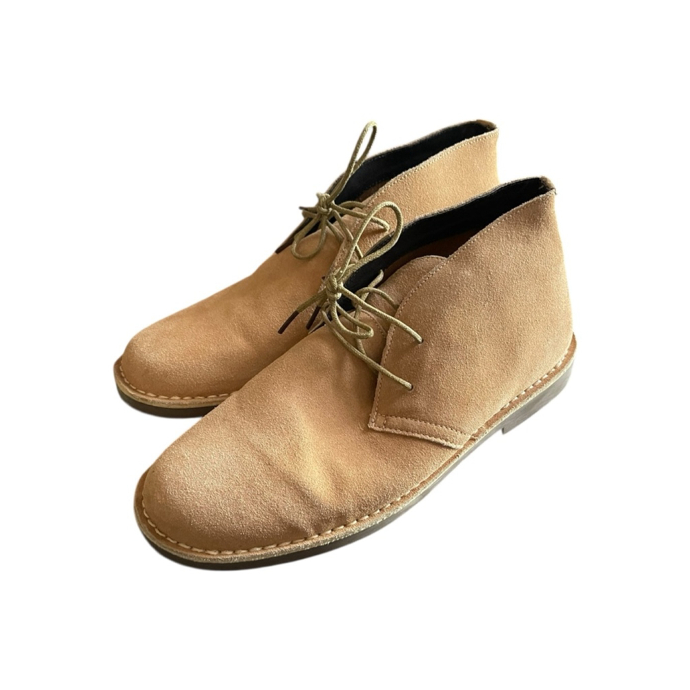 J.Crew Men’s Tan Suede Chukka Desert Boots Size 9 Crepe Sole